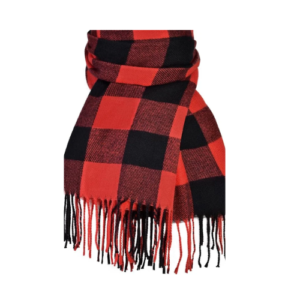 Women’s Long Plaid Scarf, Shawl and Wrap