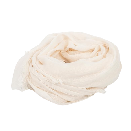 Cotton Blend Scarf Lightweight Large Linen Shawl Scarves - Image 3